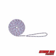 Extreme Max Extreme Max 3006.2612 BoatTector Double Braid Nylon Dock Line - 3/8" x 15', Old Glory 3006.2612